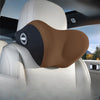 QUEES S2D Tech Car Seat Headrest Lumbar Support Neck Pillow - Ultra 7A Antibacterial Upgraded Model