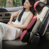QUEES George's S2D Technology Car Seat Headrest Lumbar Support Neck Pillow - Plus Classic Skin-Friendly Edition