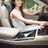 QUEES George's S2D Technology Car Seat Headrest Lumbar Support Neck Pillow - Plus Classic Skin-Friendly Edition