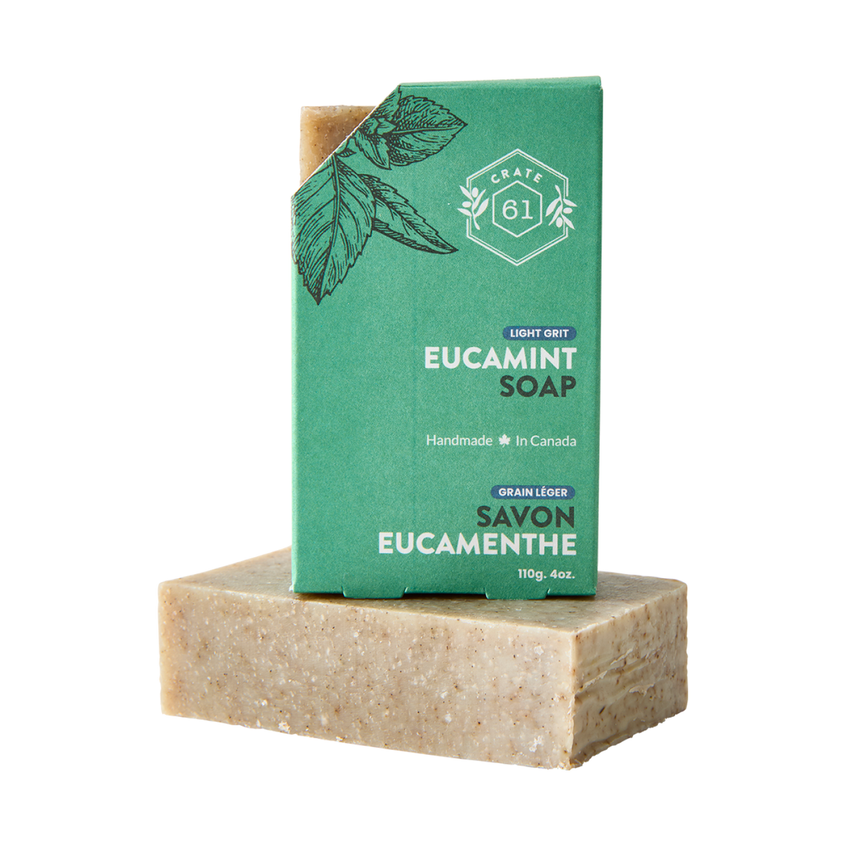 Crate 61 Organics Eucamint 手工皂｜日常生活及個人護理 | 海外代購-手工皂-FIT MART 香港智能健康及運動生活用品專門店：筋膜槍、瑜伽輔助工具、智能健身設備