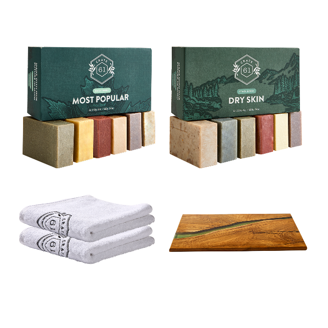 Crate 61 Organics Ultimate Self｜Care 套裝｜日常生活及個人護理 | 海外代購-個人護理配件-FIT MART 香港智能健康及運動生活用品專門店：筋膜槍、瑜伽輔助工具、智能健身設備