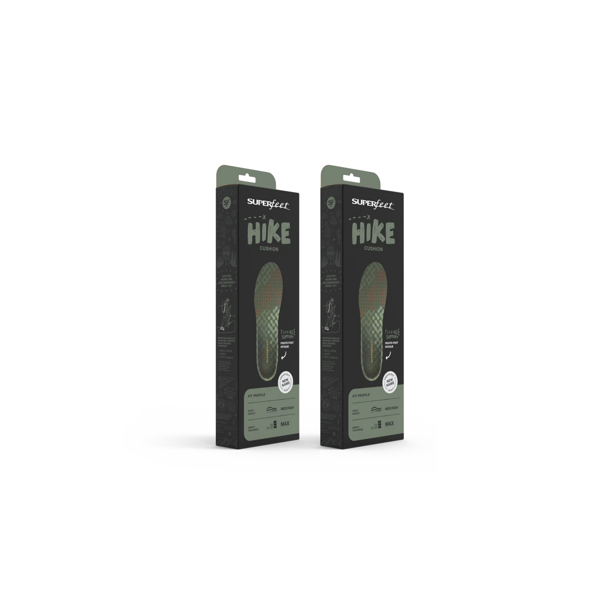【運動及日常支撐】Superfeet Hike Cushion 2-Pack 鞋墊 | 海外代購-鞋墊-FIT MART 香港智能健康及運動生活用品專門店：筋膜槍、瑜伽輔助工具、智能健身設備