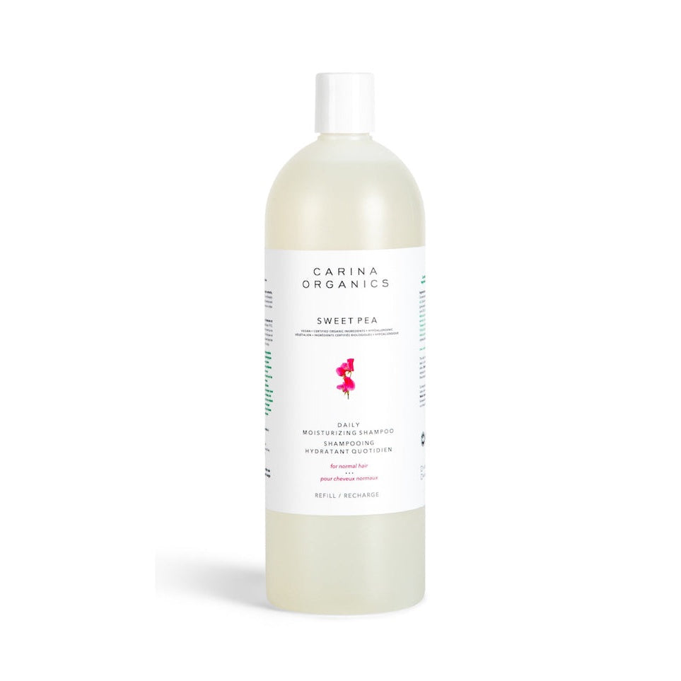 【日常健康生活】Carina Organics 香豌豆 日常保濕 洗頭水 Refill | 海外代購-頭髮護理-FIT MART 香港智能健康及運動生活用品專門店：筋膜槍、瑜伽輔助工具、智能健身設備