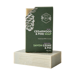 Crate 61 Organics Cedarwood & Pine 手工皂｜日常生活及個人護理 | 海外代購-手工皂-FIT MART 香港智能健康及運動生活用品專門店：筋膜槍、瑜伽輔助工具、智能健身設備
