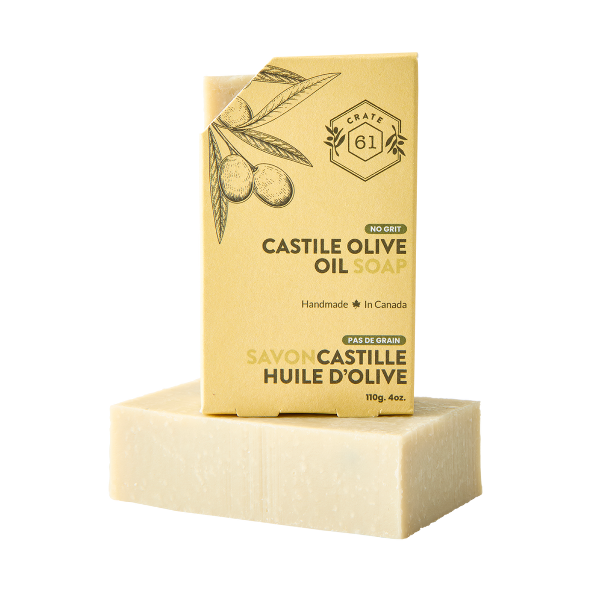 Crate 61 Organics Castile Olive Oil 手工皂｜日常生活及個人護理 | 海外代購-手工皂-FIT MART 香港智能健康及運動生活用品專門店：筋膜槍、瑜伽輔助工具、智能健身設備