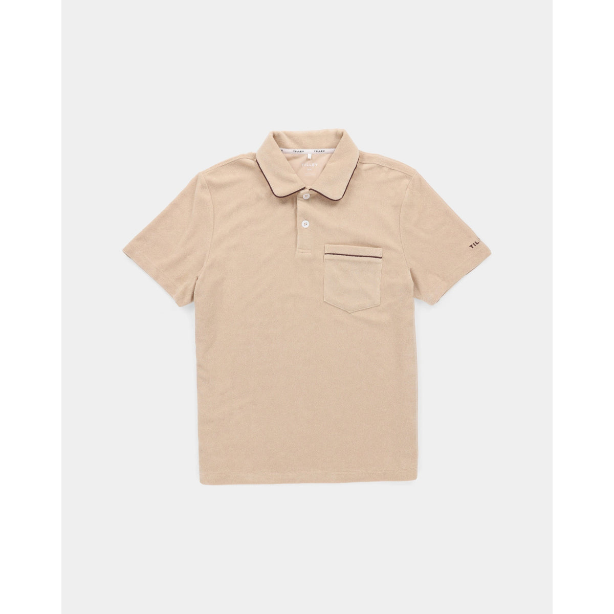 Tilley Terry Tipped Polo 恤｜戶外運動及日常生活 | 海外代購-戶外服飾-FIT MART 香港智能健康及運動生活用品專門店：筋膜槍、瑜伽輔助工具、智能健身設備