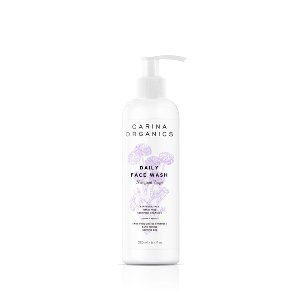 【日常健康生活】Carina Organics Daily 潔面液 | 海外代購-潔面用品-FIT MART 香港智能健康及運動生活用品專門店：筋膜槍、瑜伽輔助工具、智能健身設備