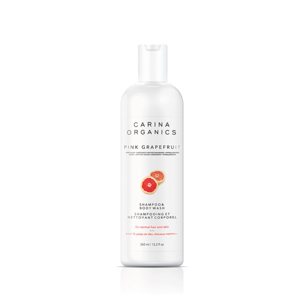 【日常健康生活】Carina Organics 粉紅西柚 洗頭沐浴露 | 海外代購-洗頭及沐浴護理-FIT MART 香港智能健康及運動生活用品專門店：筋膜槍、瑜伽輔助工具、智能健身設備