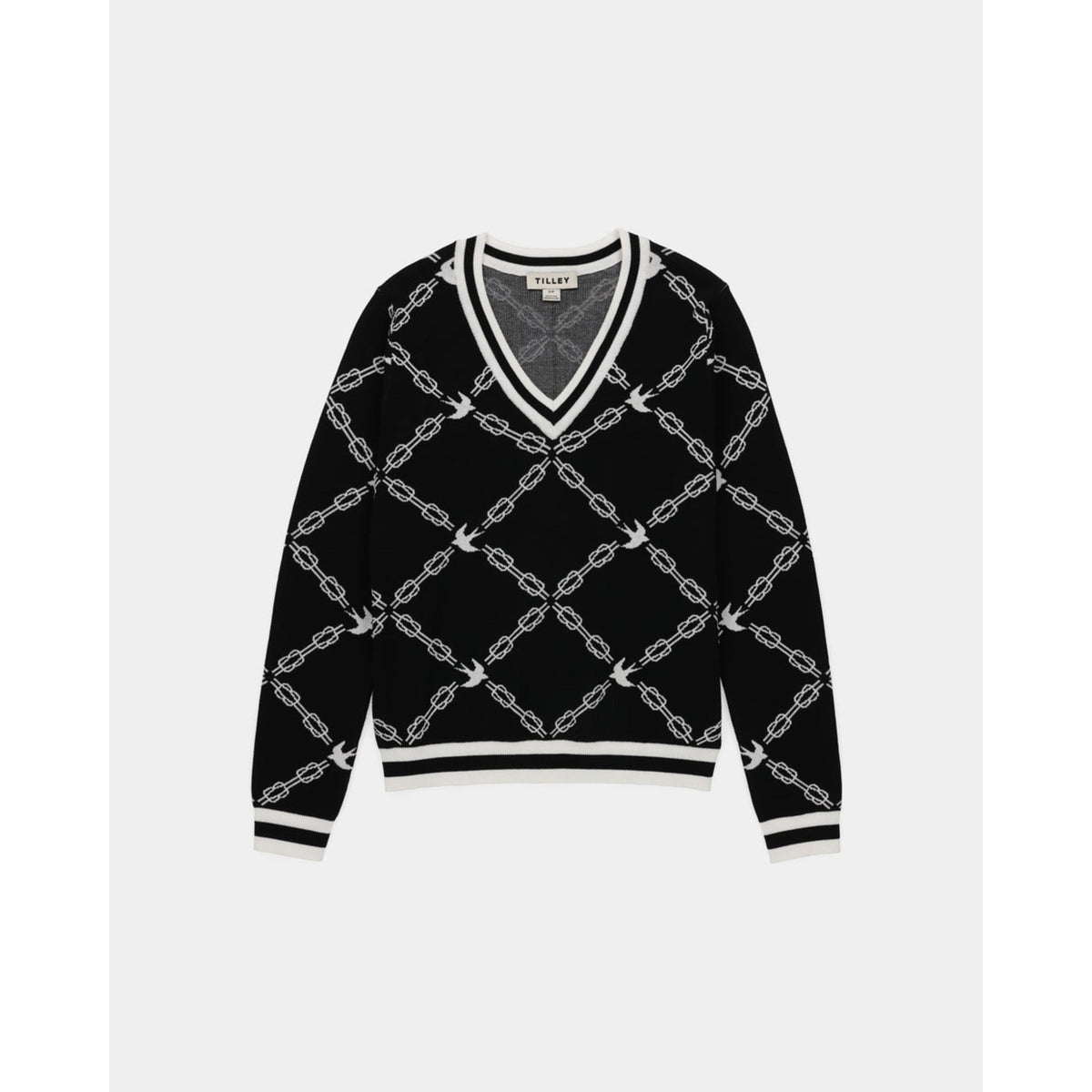 Tilley Birdie Links V 領 Jacquard 毛衣｜戶外運動及日常生活 | 海外代購-戶外服飾-FIT MART 香港智能健康及運動生活用品專門店：筋膜槍、瑜伽輔助工具、智能健身設備