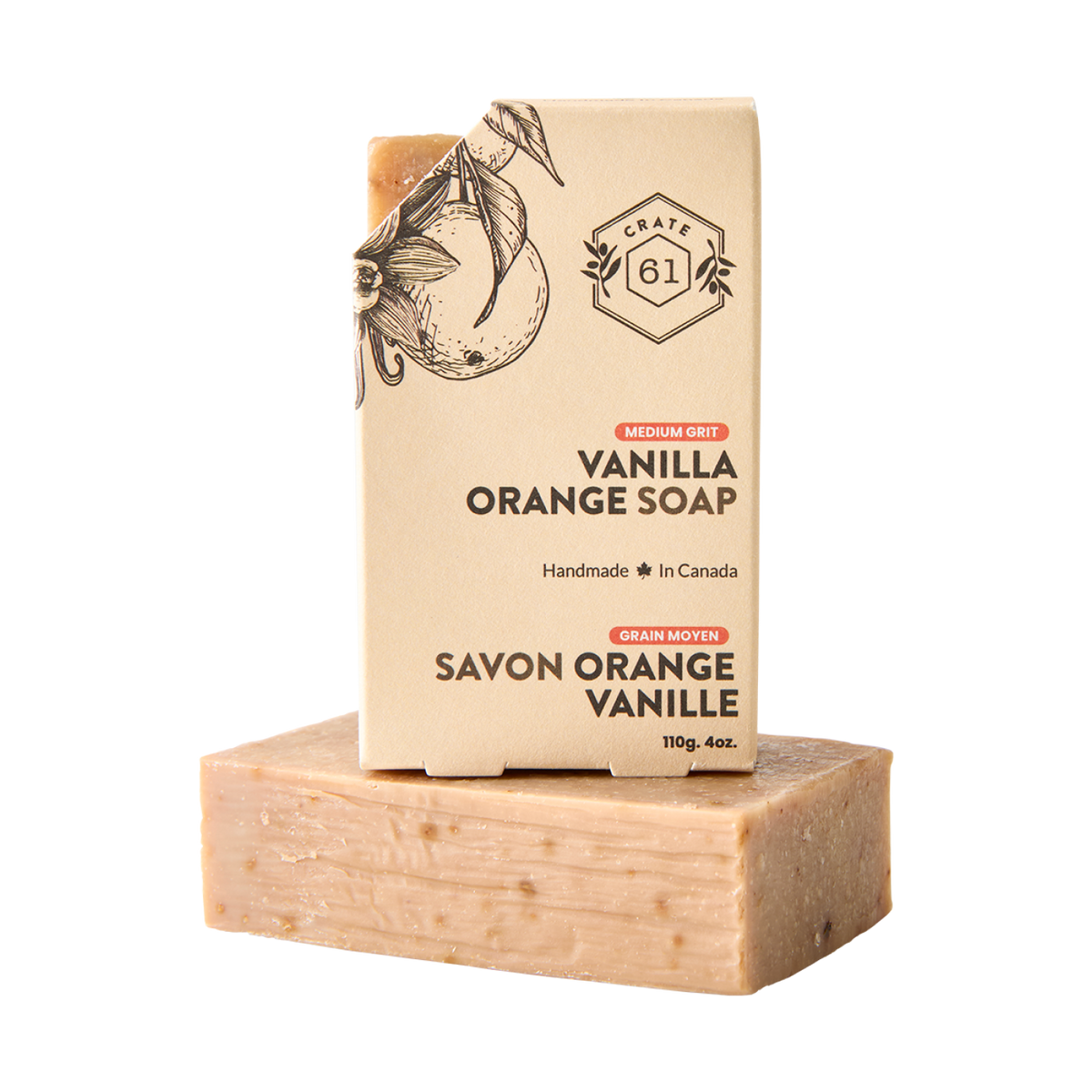 Crate 61 Organics Vanilla Orange 手工皂｜日常生活及個人護理 | 海外代購-手工皂-FIT MART 香港智能健康及運動生活用品專門店：筋膜槍、瑜伽輔助工具、智能健身設備