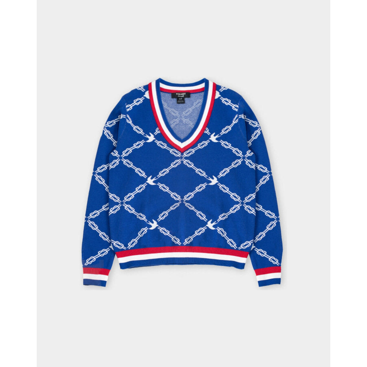 Tilley Jacquard V 領 毛衣｜戶外運動及日常生活 | 海外代購-戶外服飾-FIT MART 香港智能健康及運動生活用品專門店：筋膜槍、瑜伽輔助工具、智能健身設備