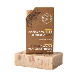 Crate 61 Organics Cocoa & Vanilla Espresso 手工皂｜日常生活及個人護理 | 海外代購-手工皂-FIT MART 香港智能健康及運動生活用品專門店：筋膜槍、瑜伽輔助工具、智能健身設備
