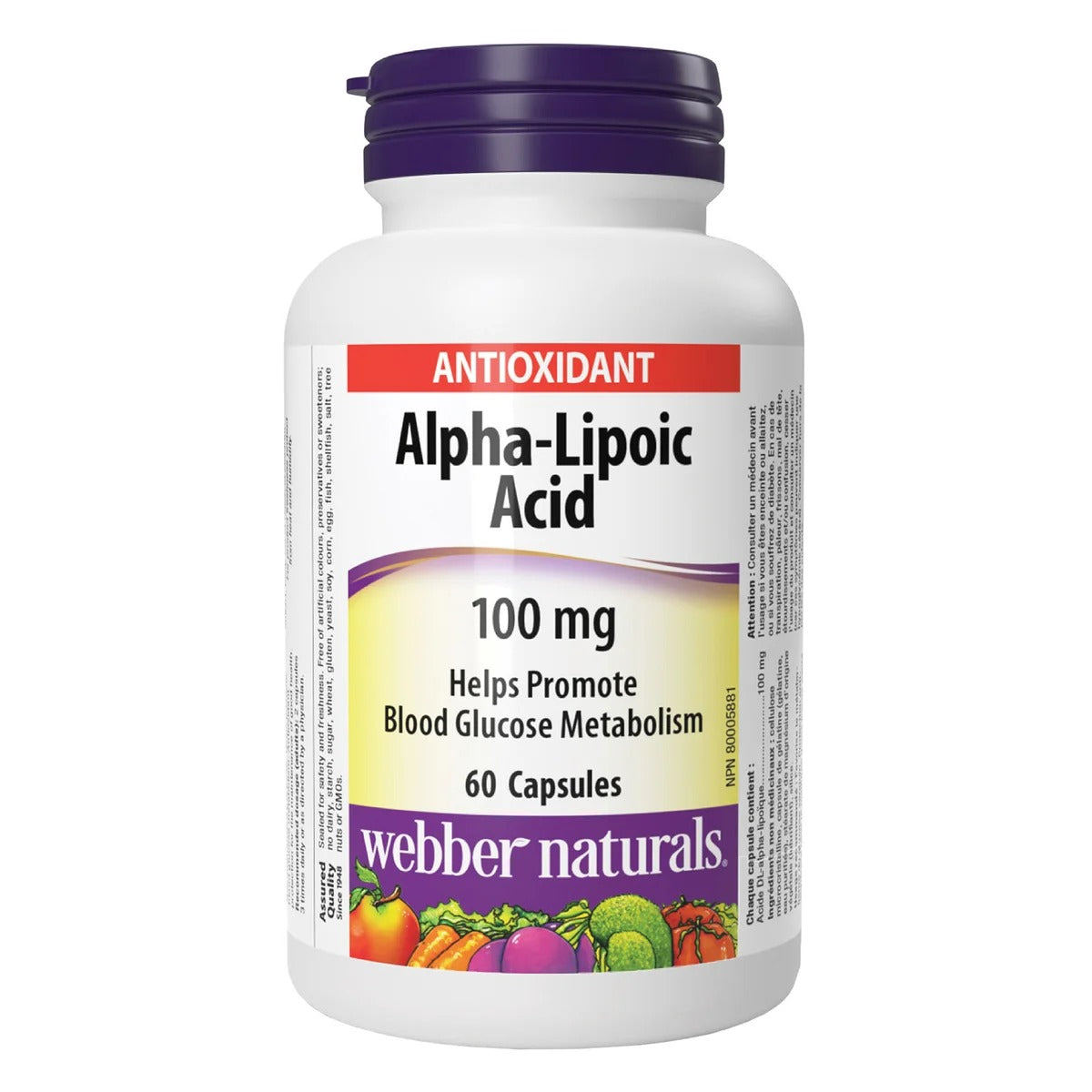 Webber Naturals α-硫辛酸 (Alpha Lipoic Acid) 100mg (180粒 超值套裝) | 海外代購-Supplements-FIT MART 香港智能健康及運動生活用品專門店：筋膜槍、瑜伽輔助工具、智能健身設備