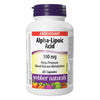 Webber Naturals α-硫辛酸 (Alpha Lipoic Acid) 100mg (180粒 超值套裝) | 海外代購 - canadahk