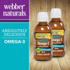 Webber Naturals Crystal Clean 頂級深海魚油液 + 維他命D3 (檸檬蛋糕味) 2樽裝 | 海外代購 - canadahk