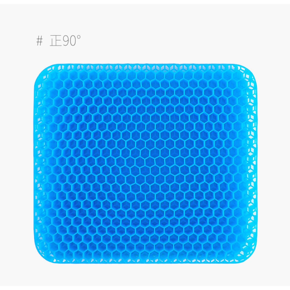 YOTOK 日本正品蜂窩凝膠坐墊 夏季涼墊防臀痛 久坐矽膠椅墊 - 3.6CM 標準版-凝膠坐墊-FIT MART 香港智能健康及運動生活用品專門店：筋膜槍、瑜伽輔助工具、智能健身設備