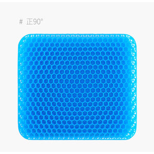 YOTOK 日本正品蜂窩凝膠坐墊 夏季涼墊防臀痛 久坐矽膠椅墊 - 3.6CM 標準版-凝膠坐墊-FIT MART 香港智能健康及運動生活用品專門店：筋膜槍、瑜伽輔助工具、智能健身設備