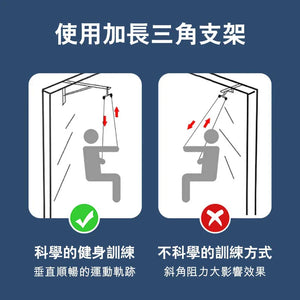 ARGAL長者復康吊環滑輪訓練器（雙輪掛牆式）-室內運動機-FIT MART 香港智能健康及運動生活用品專門店：筋膜槍、瑜伽輔助工具、智能健身設備