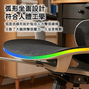 八九間3D護脊活動扶手人體工學椅子 (尼龍腳架｜網布座墊｜活動扶手)-人體工學椅-FIT MART 香港智能健康及運動生活用品專門店：筋膜槍、瑜伽輔助工具、智能健身設備