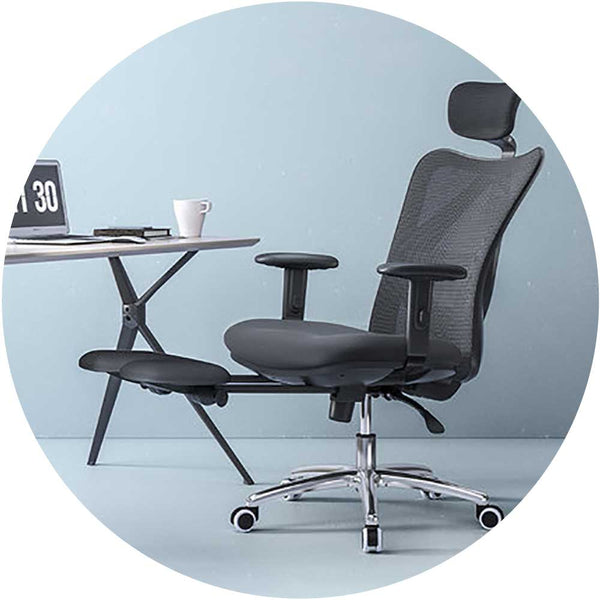 Sihoo M18 Ergonomic Neck Bracket Reclining Office Chair (Pedal Model｜A –  FIT MART 香港智能健康及運動生活用品專門店：筋膜槍、瑜伽輔助工具、智能健身設備