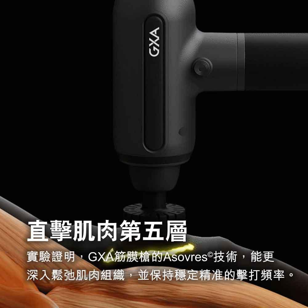 GXA美國M1專業級深層冷熱敷高頻筋膜槍 (2600mAh｜6個按摩頭連收藏盒｜灰色)-按摩槍-FIT MART 香港智能健康及運動生活用品專門店：筋膜槍、瑜伽輔助工具、智能健身設備