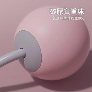 Yottoy重力球無線跳繩 (掌心導汗手柄款｜灰藍色)-健身用品-FIT MART 香港智能健康及運動生活用品專門店：筋膜槍、瑜伽輔助工具、智能健身設備