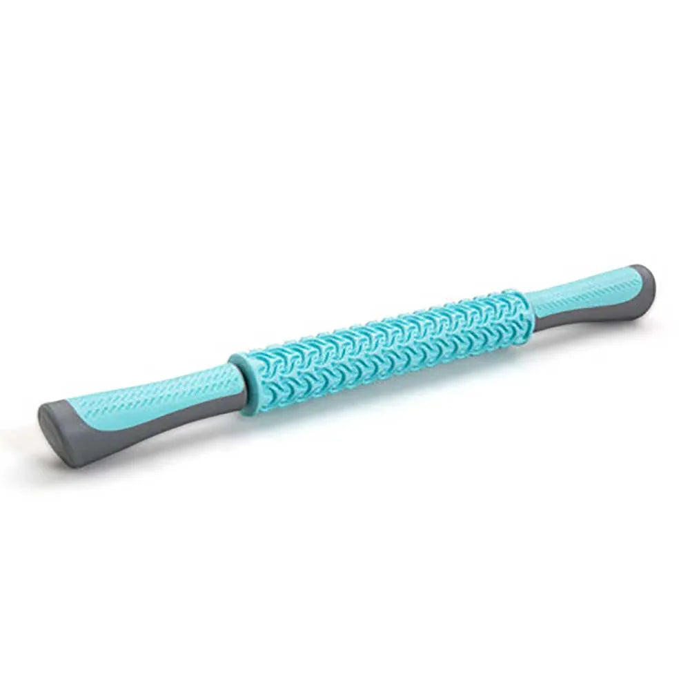 Fitness泡沫軸肌肉按摩棒 (粉藍色)-按摩用品-FIT MART 香港智能健康及運動生活用品專門店：筋膜槍、瑜伽輔助工具、智能健身設備