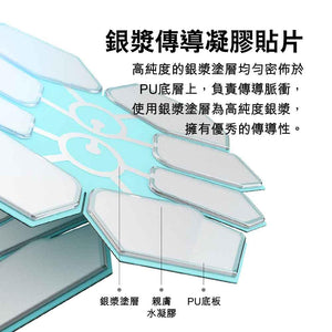 Oubade家用智能健身EMS+腹肌貼 (升級版｜9塊貼片)-智能生活-FIT MART 香港智能健康及運動生活用品專門店：筋膜槍、瑜伽輔助工具、智能健身設備