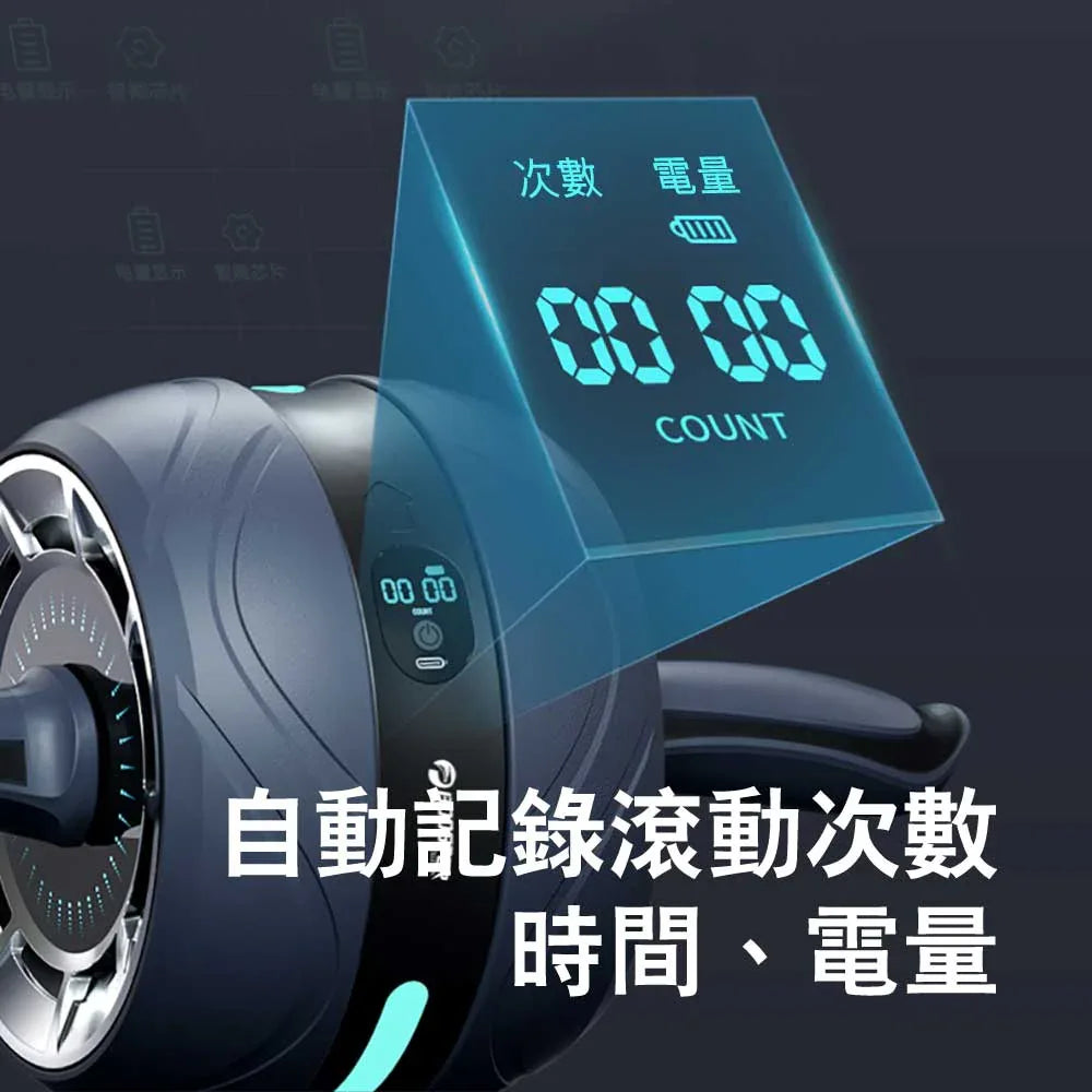 Booster智能回彈計數靜音健腹滾輪-健身器材-FIT MART 香港智能健康及運動生活用品專門店：筋膜槍、瑜伽輔助工具、智能健身設備