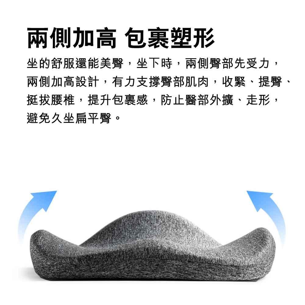 LERAVAN人體工學承托腰椎護臀坐墊-腰墊-FIT MART 香港智能健康及運動生活用品專門店：筋膜槍、瑜伽輔助工具、智能健身設備