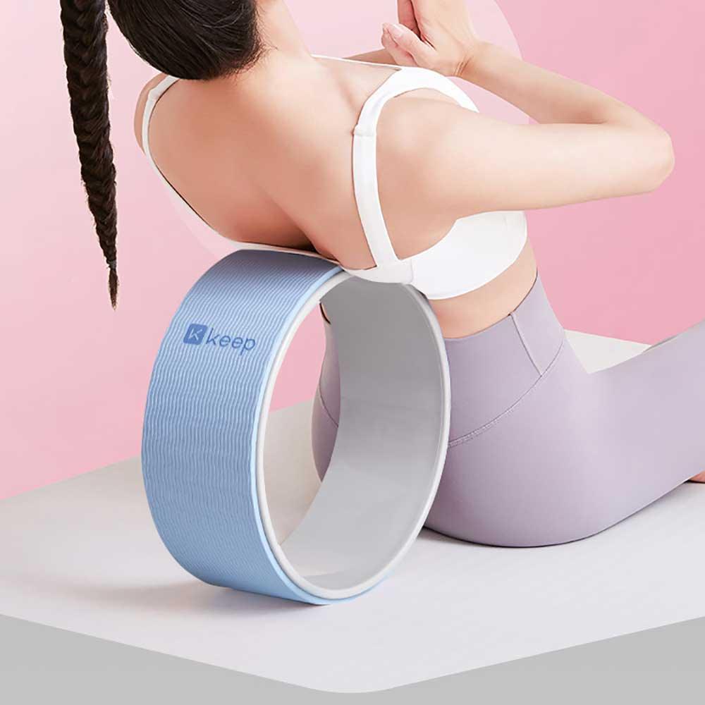 Keep後彎美背伸展瑜伽輪 (淺灰｜深灰)-瑜伽用品-FIT MART 香港智能健康及運動生活用品專門店：筋膜槍、瑜伽輔助工具、智能健身設備
