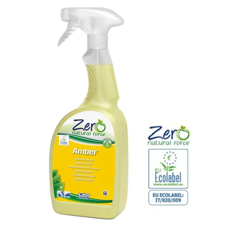 Italy Zero Amber 廚房清潔除油劑 750ml (有機天然清潔劑)-家用清潔產品-FIT MART 香港智能健康及運動生活用品專門店：筋膜槍、瑜伽輔助工具、智能健身設備
