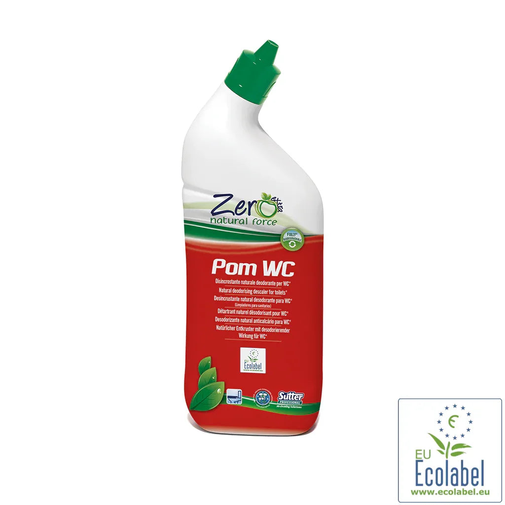 Italy Zero Pom WC坐廁除臭防垢清潔液 750ml (有機天然清潔劑)-家用清潔產品-FIT MART 香港智能健康及運動生活用品專門店：筋膜槍、瑜伽輔助工具、智能健身設備